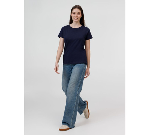 Футболка женская E150, темно-синяя