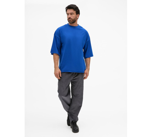Футболка унисекс оверсайз T1, синяя