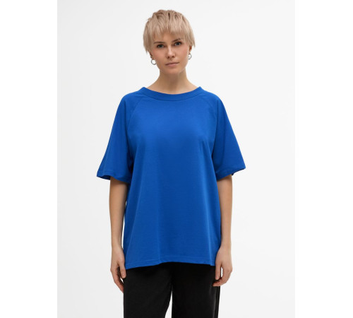 Футболка унисекс оверсайз T2, синяя
