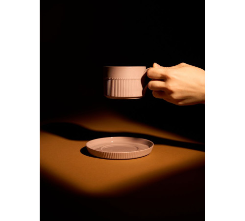 Чайная пара Pastello Moderno, розовая