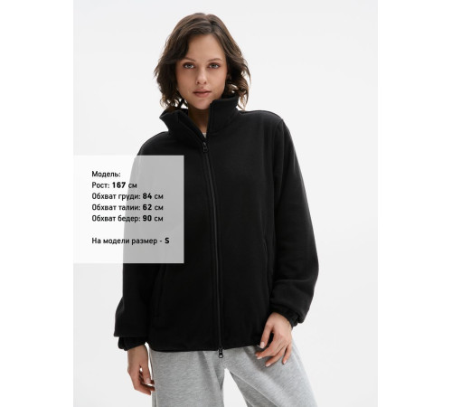 Куртка флисовая унисекс Ben Mac, черная