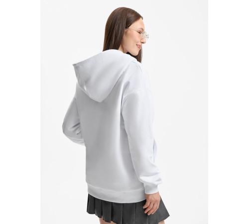 Толстовка унисекс оверсайз Sartoro, белая