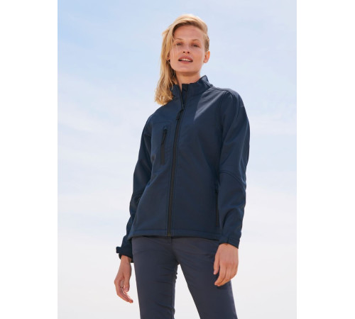 Куртка женская на молнии Roxy 340 ярко-синяя