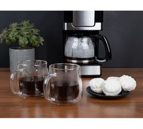 Чашка с двойными стенками Glass First