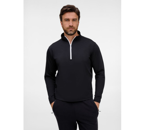 Свитшот на молнии Morfiss, черный