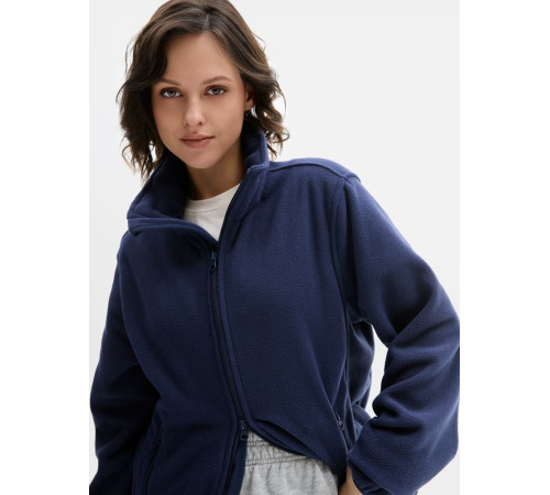 Куртка флисовая унисекс Ben Mac, темно-синяя