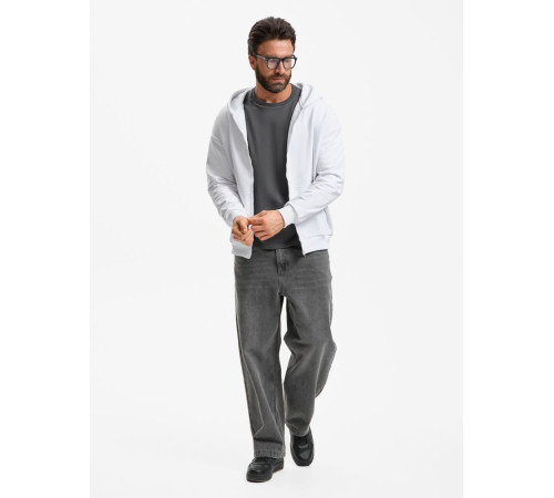 Толстовка унисекс оверсайз Sartoro, белая