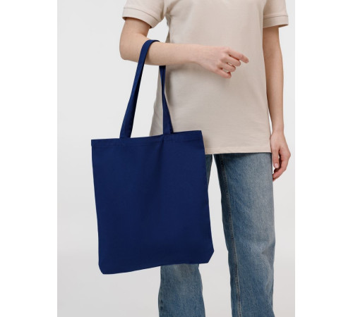 Холщовая сумка Strong 210, темно-синяя