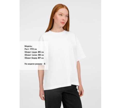 Футболка оверсайз унисекс Legacy, белая