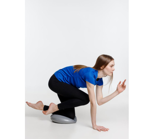 Массажная балансировочная подушка Balansa, серая