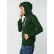 Толстовка на молнии с капюшоном Siverga, темно-зеленая