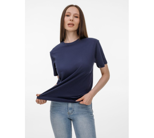 Футболка унисекс T-Bolka 180, темно-синяя