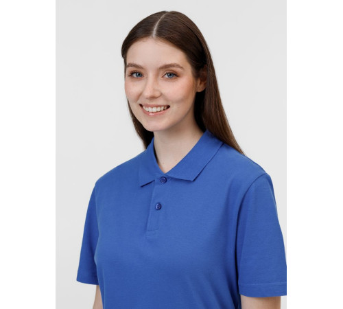 Рубашка поло унисекс Pulse, ярко-синяя (royal)