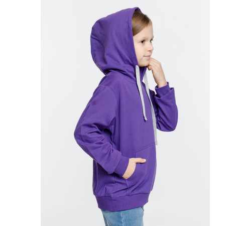 Толстовка с капюшоном детская Kirenga Kids, фиолетовая