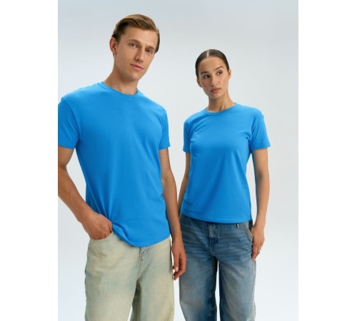 Футболка унисекс Regent 150, ярко-бирюзовая