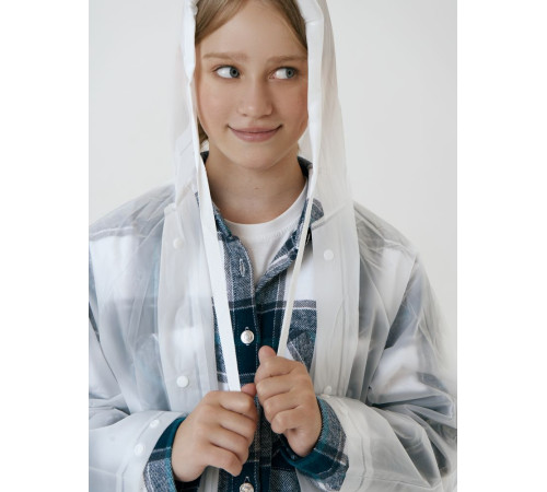 Дождевик детский RainDrop Kids, белый