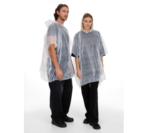 Дождевик в круглом футляре Nimbus, красный