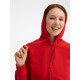 Толстовка женская на молнии с капюшоном Seven Women, красная