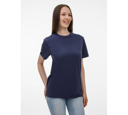 Футболка унисекс T-Bolka 180, темно-синяя