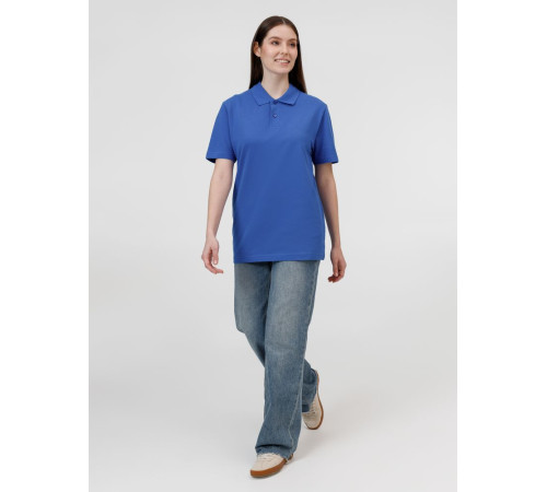 Рубашка поло унисекс Pulse, ярко-синяя (royal)