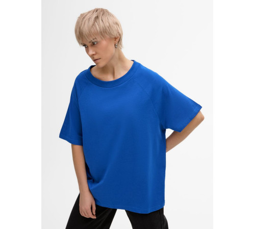 Футболка унисекс оверсайз T2, синяя