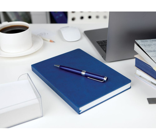 Ручка шариковая Broad Ring, глянцевая, черная