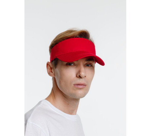 Козырек Viseros, красный