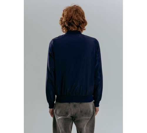 Бомбер Wigton, темно-синий