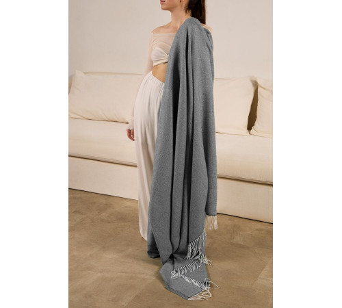 Плед «Гирвас», серый