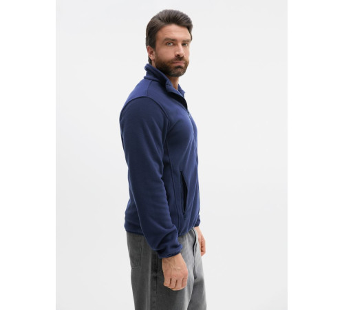 Куртка флисовая унисекс Ben Mac, темно-синяя