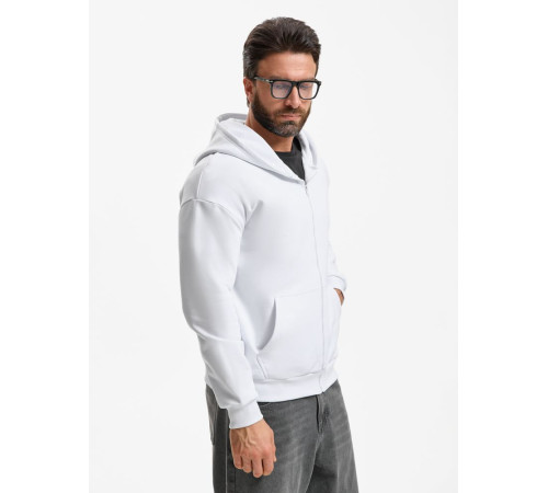 Толстовка унисекс оверсайз Sartoro, белая