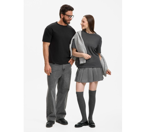 Футболка унисекс Durington, черная