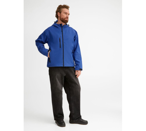 Куртка мужская с капюшоном Replay Men 340, ярко-синяя