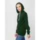 Толстовка на молнии с капюшоном Siverga, темно-зеленая