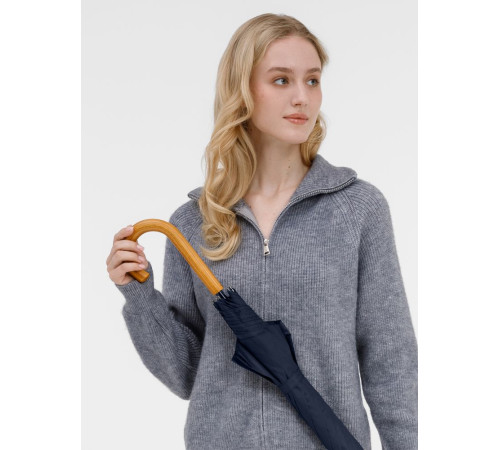 Зонт-трость Classic, темно-синий