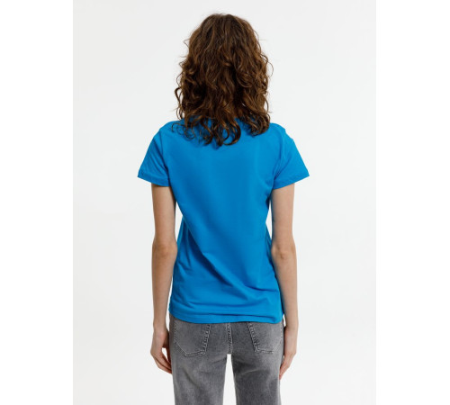 Футболка женская T-bolka Lady, бирюзовая