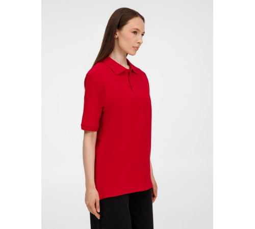 Рубашка поло унисекс Upswing, красная