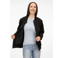 Бомбер унисекс AtmosWear, черный