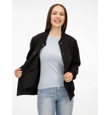 Бомбер унисекс AtmosWear, черный