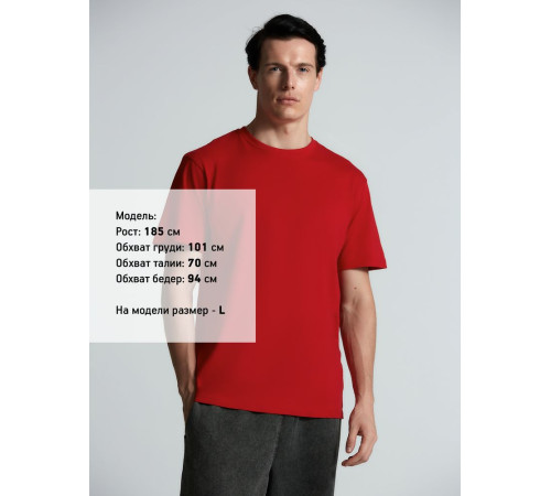 Футболка унисекс Streetwise, красная