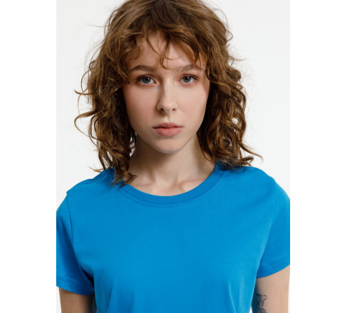 Футболка женская T-bolka Lady, бирюзовая