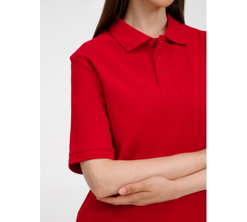 Рубашка поло унисекс Upswing, красная
