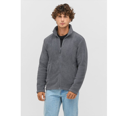 Куртка флисовая унисекс Nitro, серо-бежевая