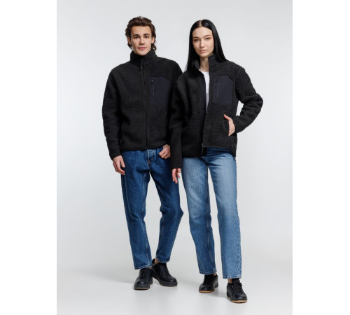 Куртка унисекс Fury, темно-серая (графит)