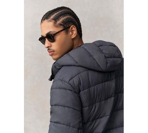 Куртка-парка унисекс Reverse, черная