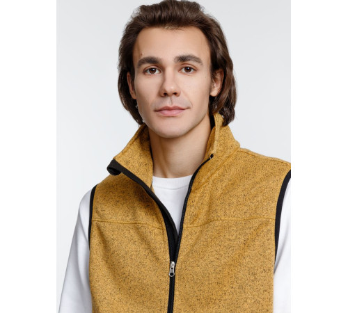 Жилет унисекс Gotland, горчичный