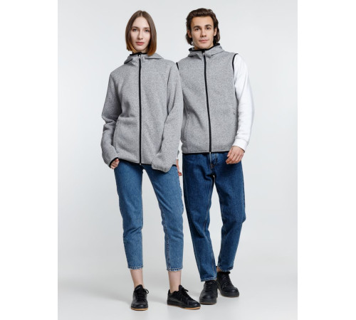 Куртка с капюшоном унисекс Gotland, серая