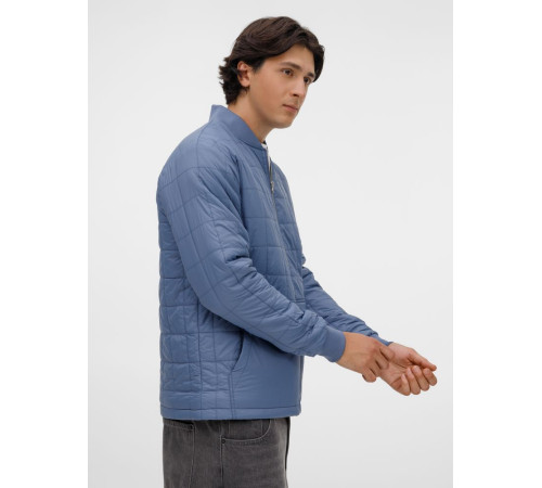 Куртка унисекс Warmbridge, синяя (джинс)