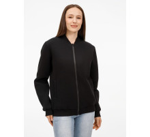 Бомбер унисекс Estado, черный