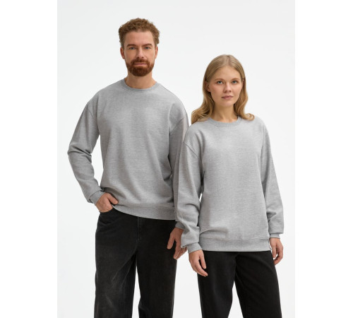 Свитшот унисекс Columbia, серый меланж